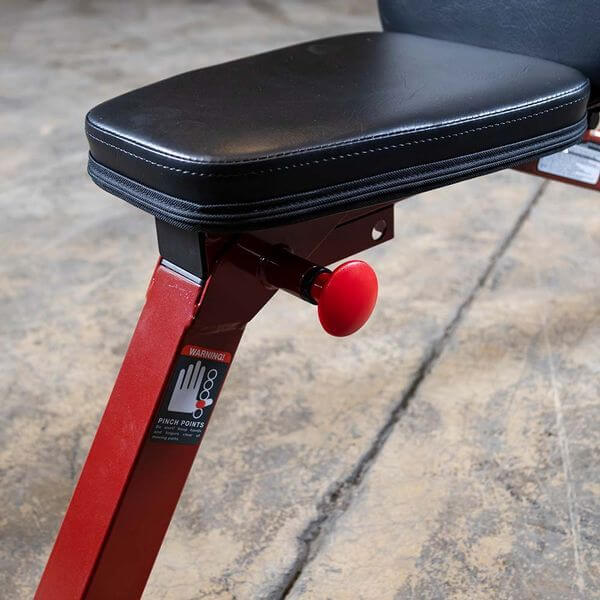 Best Fitness BFFID25 Adjustable Bench - Foam close up view