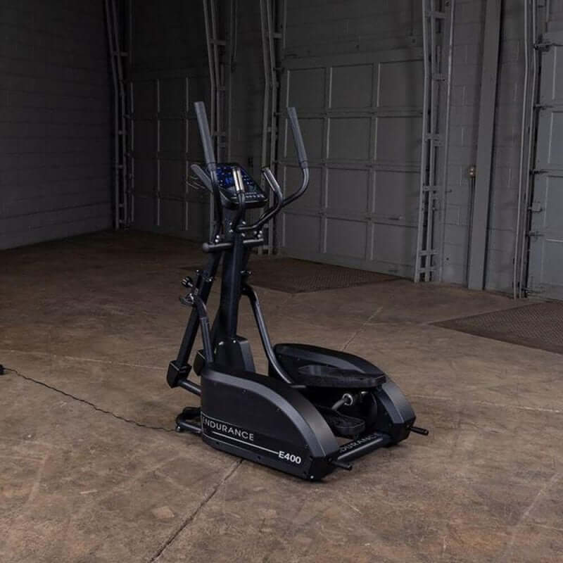 Body-Solid Endurance Center Drive Elliptical E400 - Fully assembled in a room\