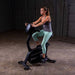 Body-Solid Endurance Upright Bike B4UB - woman on bike workout