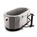 Cryospring Portable Ice Bath - Without cover back view with air pump