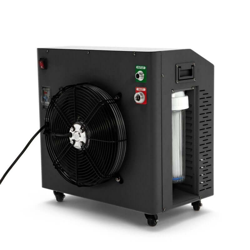 Cryospring Wi-Fi Enabled Smart Chiller - Chiller Color: Matte Black - Back view 3D picture