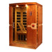 Dynamic Venice 2-Person Low EMF FAR Infrared Sauna (Canadian Hemlock) - side view photo of the product 