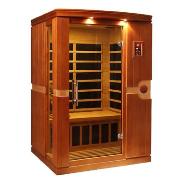 Dynamic Venice 2-Person Low EMF FAR Infrared Sauna (Canadian Hemlock)