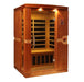 Dynamic Venice 2-Person Low EMF FAR Infrared Sauna (Canadian Hemlock)