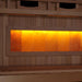 Golden Designs 3-Person Full Spectrum Sauna - Himalayan salt bar close up image