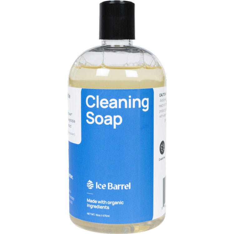 Ice Barrel Cold Plunge Maintenance Kit - cleaning soap in a bottle