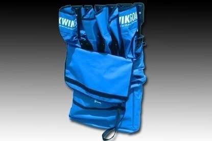 Kwik Goal 6-Seat Kwik Bench - folded blue cover