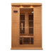 Maxxus 2-Person Low EMF FAR Infrared Sauna - double walled front view 