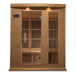 Maxxus 3-Person Low EMF FAR Infrared Sauna - glass door