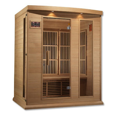 Maxxus 3-Person Low EMF FAR Infrared Sauna 