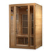 Maxxus Seattle 2-Person Low EMF FAR Infrared Sauna - glass door with wooden handle