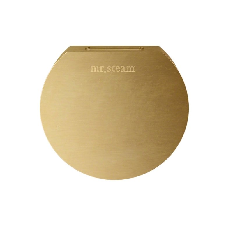 Mr. Steam Aroma Designer 3 in. SteamHead - brass circular