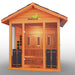 Medical Nature 8 Plus Outdoor Infrared Sauna - Front 3D view