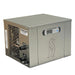 Penguin Chillers Cold Therapy Chiller & Tub - a grey rectangular machine with outlet and inlet on the back