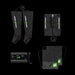 Rapid Reboot Classic Double Pack Hips & Boots Compression - all parts laid out with black background